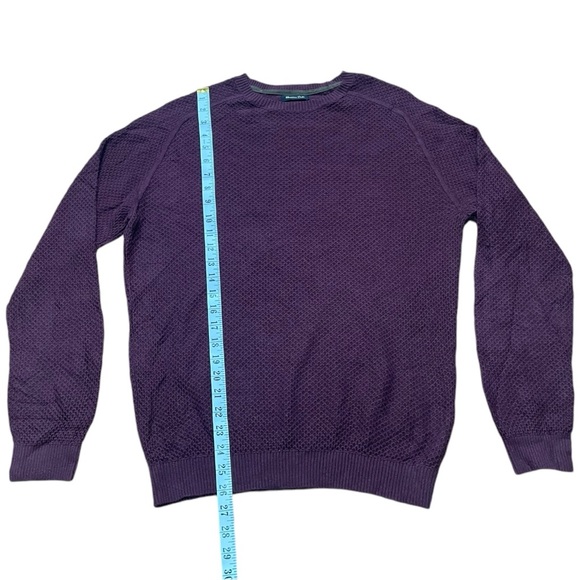 Burgundy Massimo Dutti Knitted Sweater (L) - Picture 4 of 8